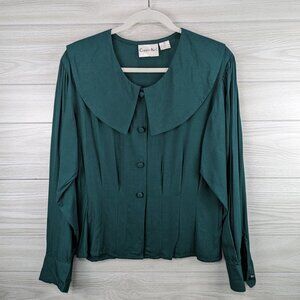Copper Key Green Blouse